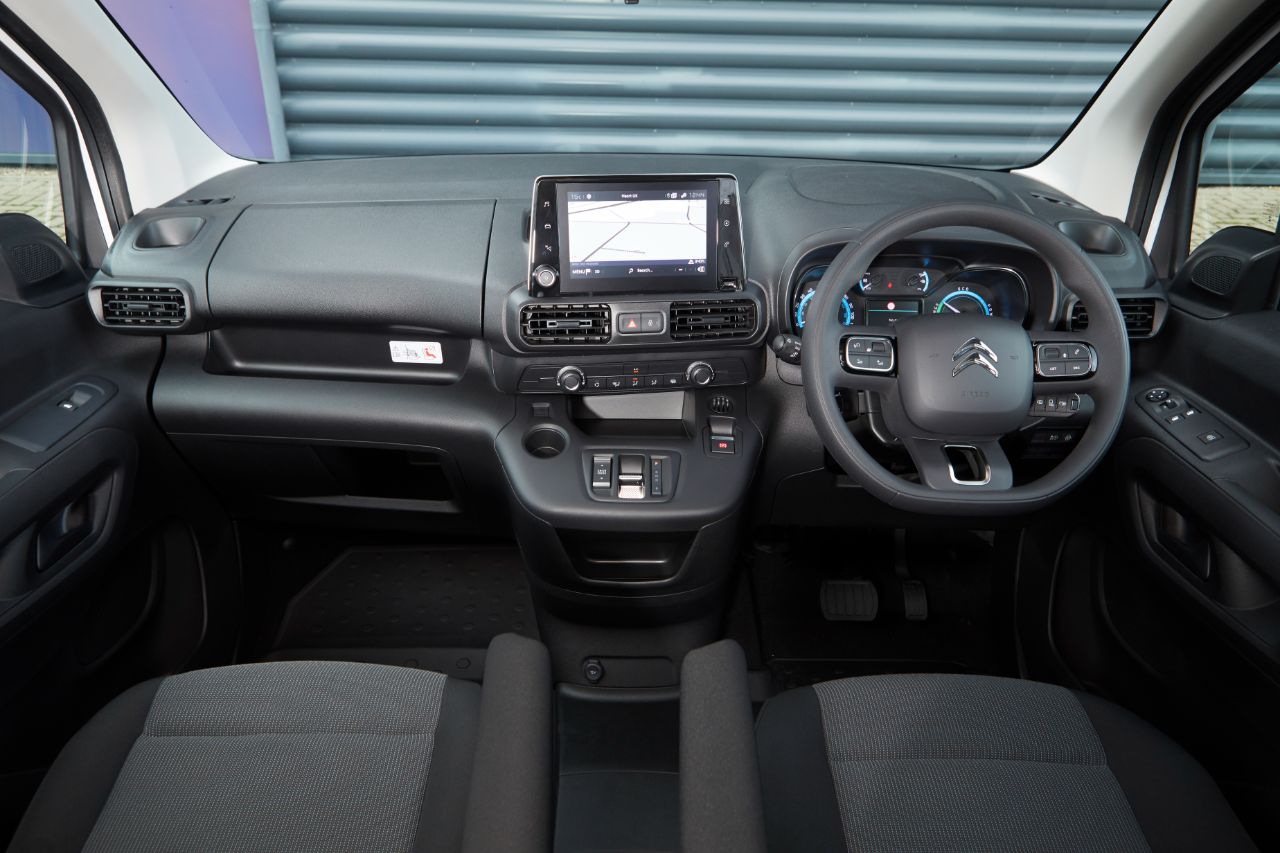 citroen, e-berlingo, van, electric, electric van, white